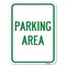 Signmission Parking Area Heavy-Gauge Aluminum Rust Proof Parking Sign, 18" x 24", A-1824-23462 A-1824-23462 - alternate 1